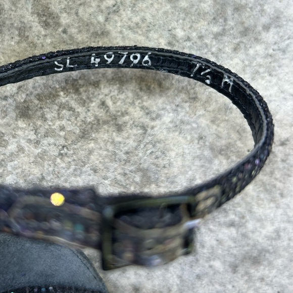 Stuart Weitzman Nudistong Glitter Heel, size 7.5 - Picture 11 of 15